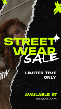 Streetwear Sale YouTube short Image Preview