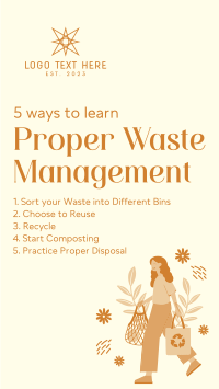 Proper Waste Management TikTok video Image Preview