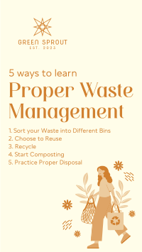 Proper Waste Management TikTok Video Image Preview