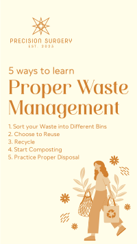 Proper Waste Management TikTok Video Image Preview