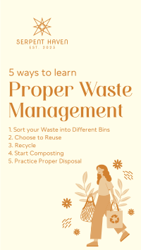 Proper Waste Management TikTok Video Image Preview