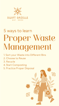 Proper Waste Management TikTok Video Image Preview