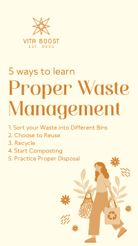 Proper Waste Management TikTok Video Image Preview