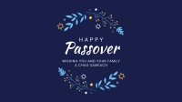 Passover Leaves Facebook Event Cover Design