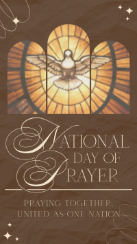 Elegant Day of Prayer Instagram Reel Preview