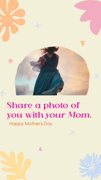 Photo with Mom TikTok Video Design