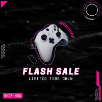 Gaming Flash Sale Instagram Post Design