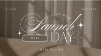 Sophisticated Launch Day Facebook Event Cover Preview