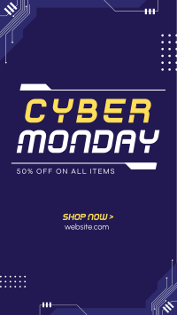 Circuit Cyber Monday Facebook Story Design