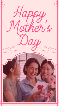 Elegant Mother's Day Greeting TikTok Video Design