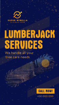 Trusted Lumberjack Service Facebook Story Image Preview