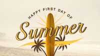 Vintage Summer Season Facebook Event Cover Image Preview