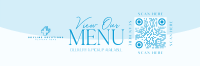 Elegant Classic Restaurant Twitter Header Image Preview