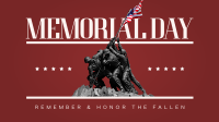 Solemn Memorial Day Facebook event cover Image Preview