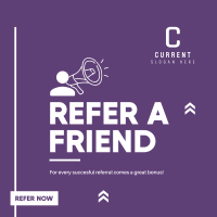 Refer A Friend To Earn Instagram Post Image Preview