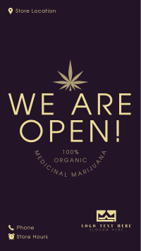 Cannabis Shop Facebook story Image Preview