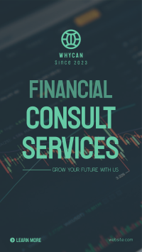 Simple Financial Services Instagram story Image Preview