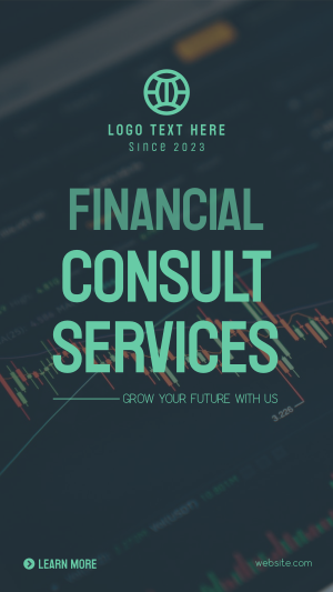 Simple Financial Services Instagram story Image Preview