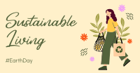 Sustainable Living Facebook ad Image Preview