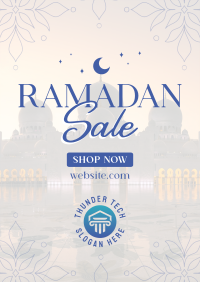 Rustic Ramadan Sale Poster Image Preview