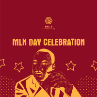 MLK Day Celebration Instagram Post Image Preview