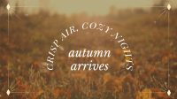 Autumn Arrives Quote