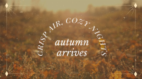 Autumn Arrives Quote Animation Image Preview