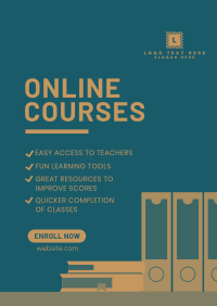 Online Courses Flyer Image Preview