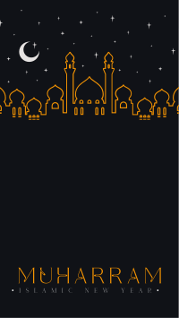 Starry Muharram TikTok Video Image Preview