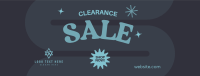 Cute Y2K Clearance Sale Facebook cover Image Preview