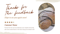 Cafe Customer Feedback Video Image Preview