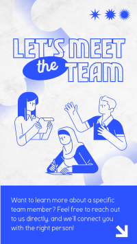 Meet Team Employee TikTok video Image Preview