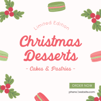 Cute Homemade Christmas Pastries Instagram post Image Preview