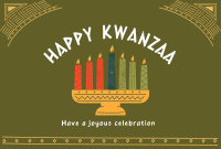 Kwanzaa Candles Pinterest board cover Image Preview
