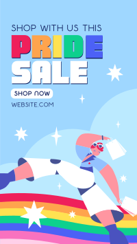 Fun Pride Month Sale YouTube short Image Preview