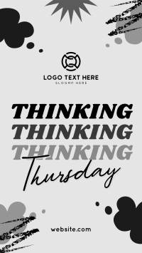 Quirky Thinking Thursday TikTok video Image Preview
