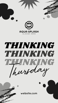 Quirky Thinking Thursday TikTok Video Image Preview