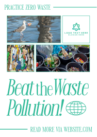 Beat the Pollution Flyer Design