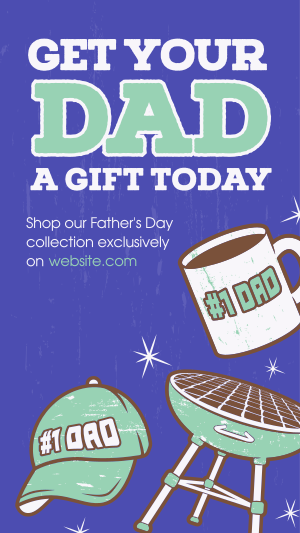 Gift Your Dad Instagram story Image Preview