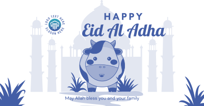 Eid Al Adha Cow Facebook ad Image Preview