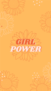 Girl Power Facebook Story Image Preview