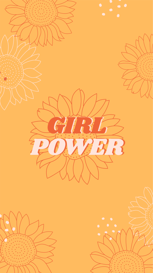 Girl Power Facebook Story Design