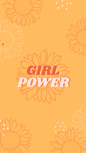 Girl Power Facebook story Image Preview