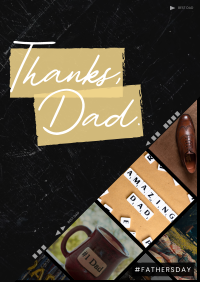 Film Father's Day Flyer Image Preview