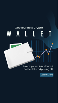 Get Crypto Wallet  Facebook story Image Preview