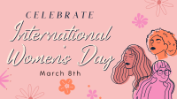 Celebrate Women's Day Animation Design