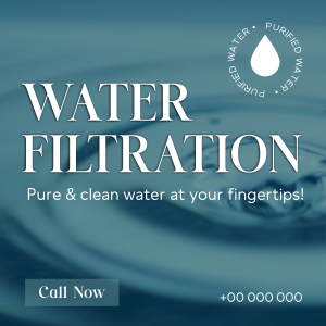 Water Filter Business Instagram post Image Preview