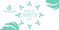 Cancer Awareness Wreath Facebook ad Image Preview