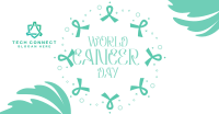 Cancer Awareness Wreath Facebook ad Image Preview