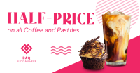 Half Price Coffee Facebook ad Image Preview